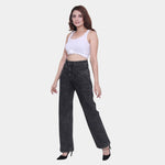 Load image into Gallery viewer, High Waist Wide Leg Jeans
