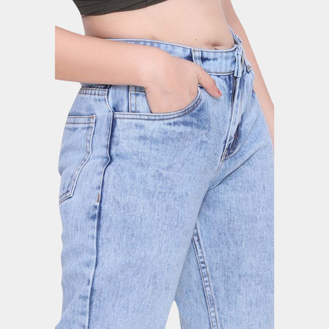 High Waist Flare Jeans