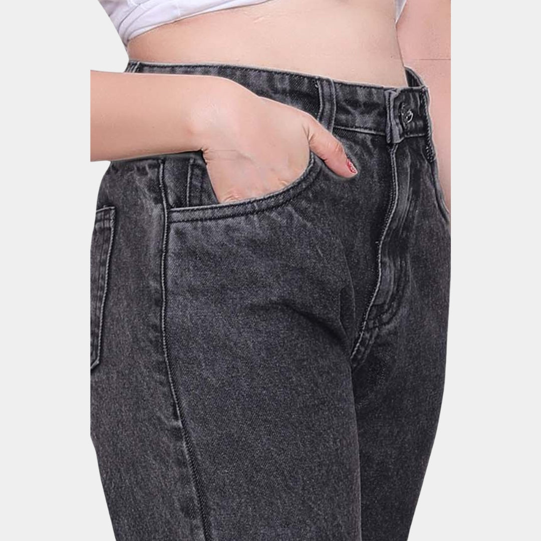 High Waist Wide Leg Jeans