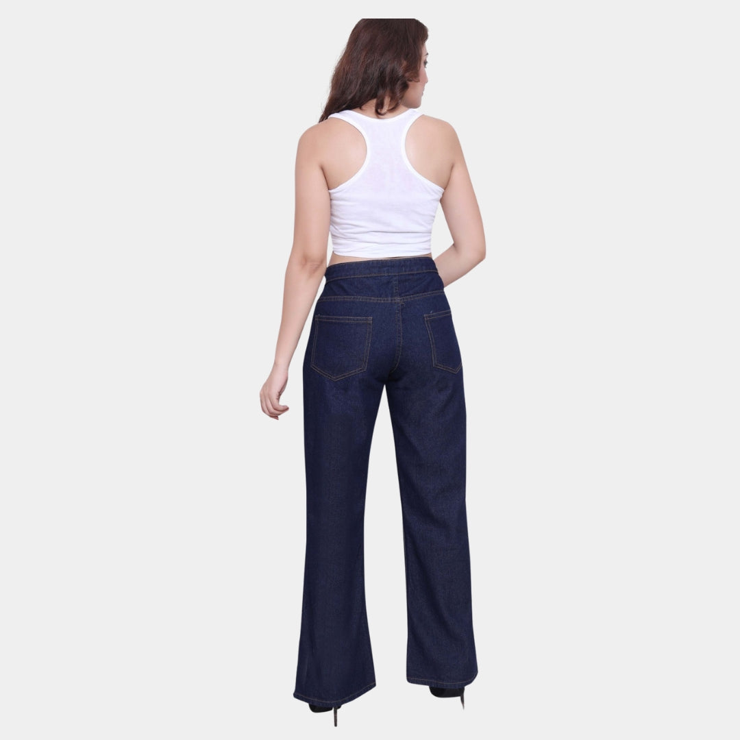 High Waist Flare Jeans