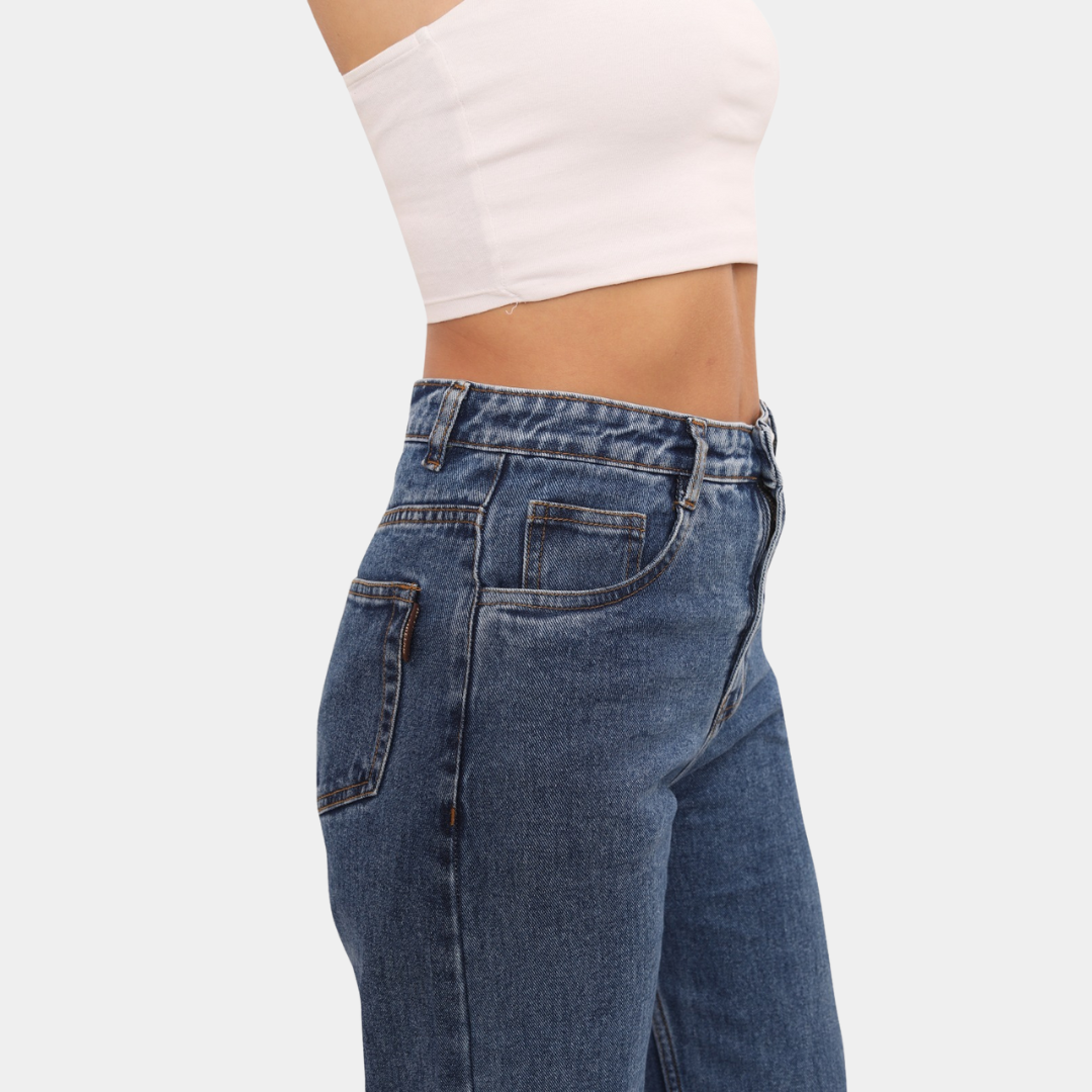 High Waist Wide Leg Jeans