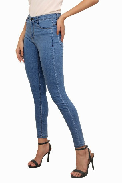 High Waist Skinny Denim