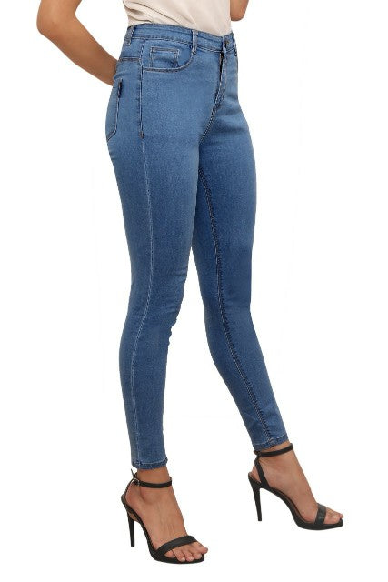 High Waist Skinny Denim