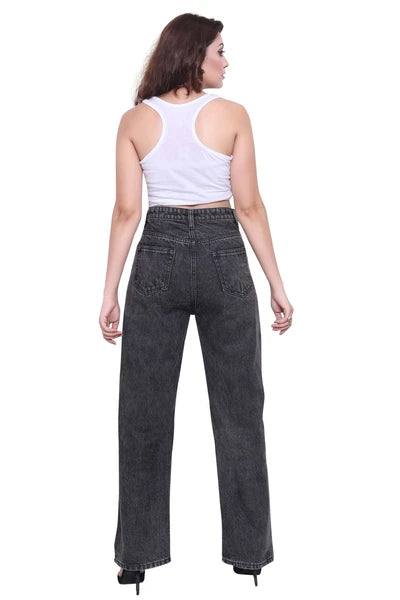 High Waist Wide Leg Jeans