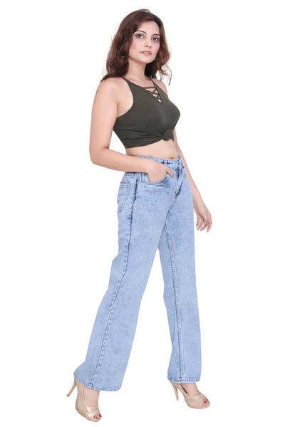 High Waist Flare Jeans