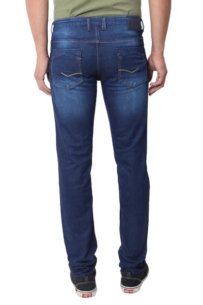 Mid Rise Men's Narrow Fit Jeans