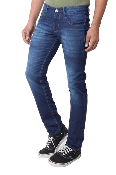 Mid Rise Men's Narrow Fit Jeans