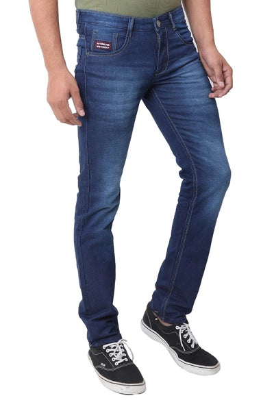 Mid Rise Men's Narrow Fit Jeans