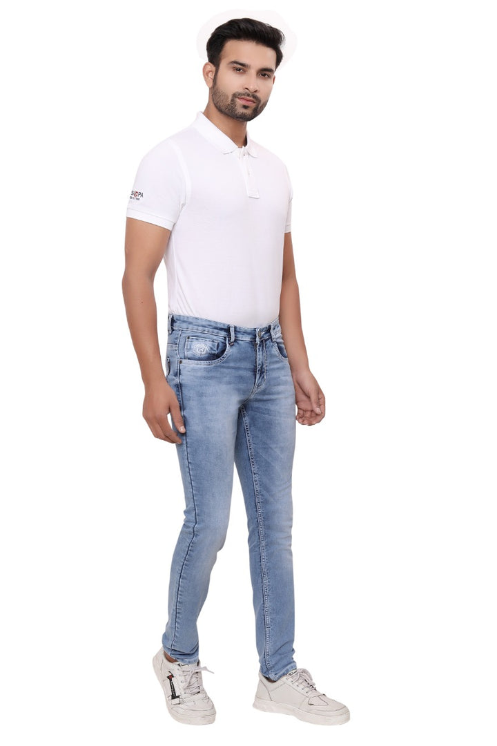 Mid Rise Denim Jeans